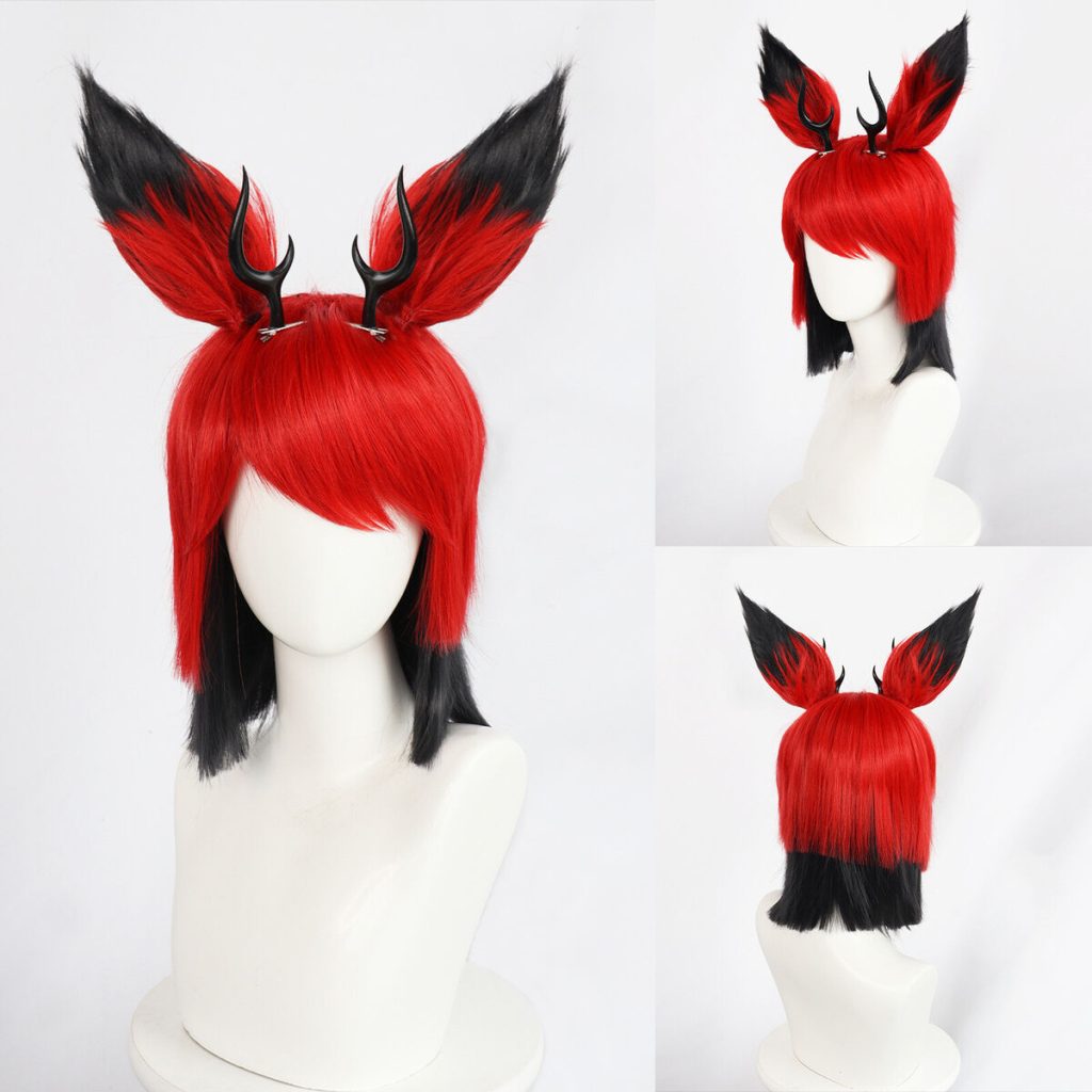 alastor cosplay wig