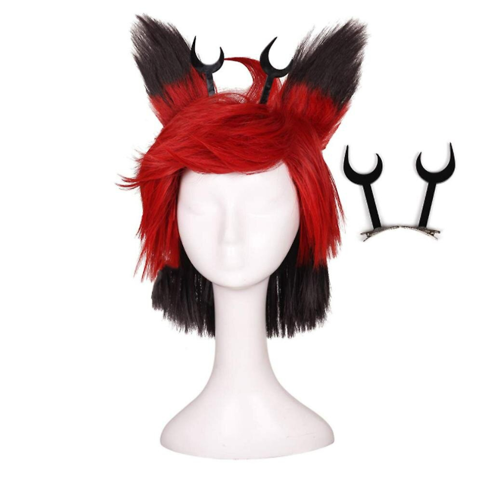 alastor cosplay wig