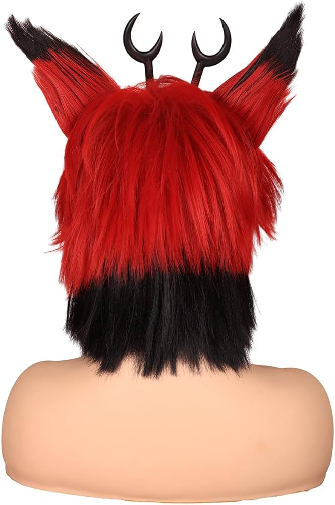 alastor cosplay wig