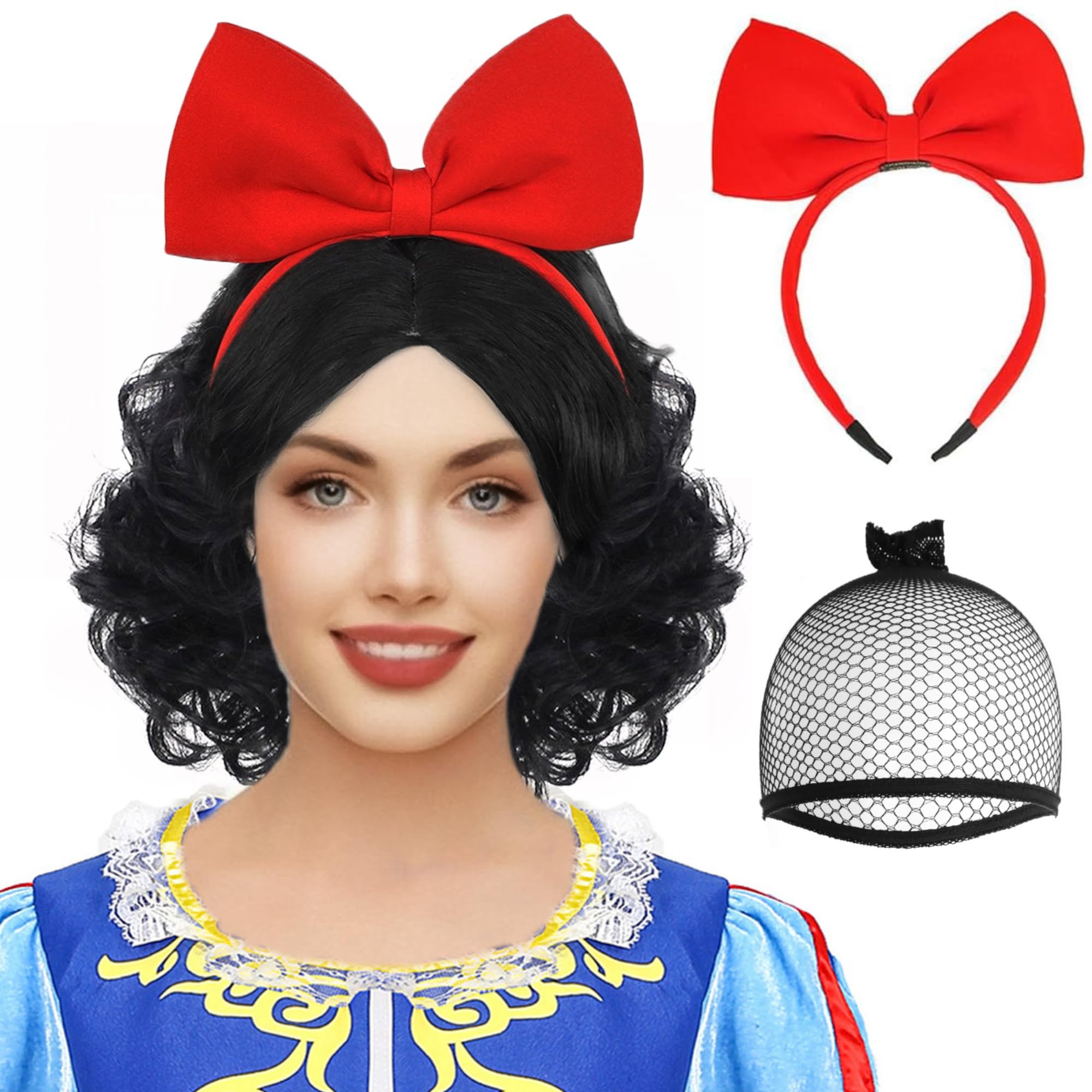 Snow White Wig for Cosplay