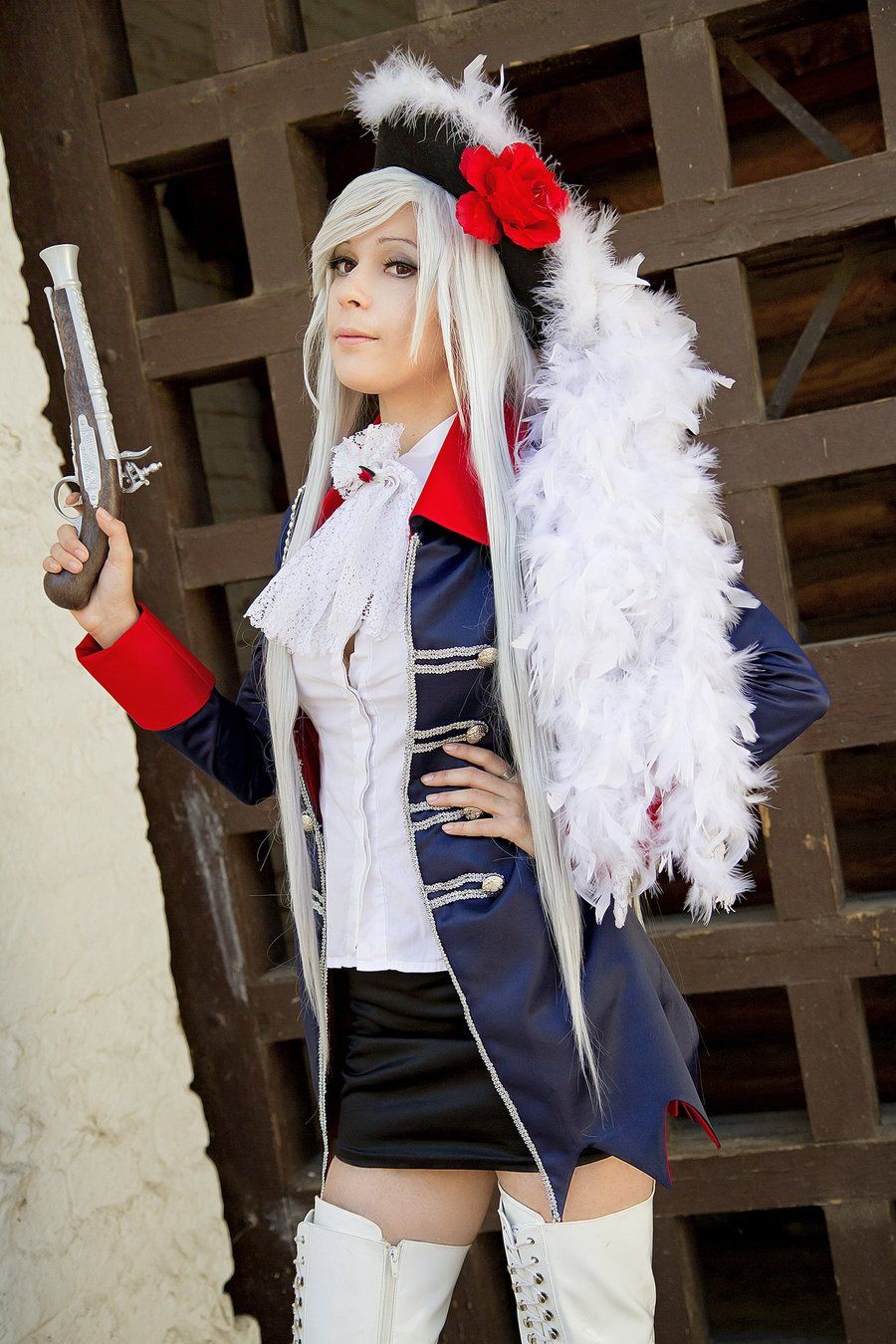 Prussia Cosplay Wig