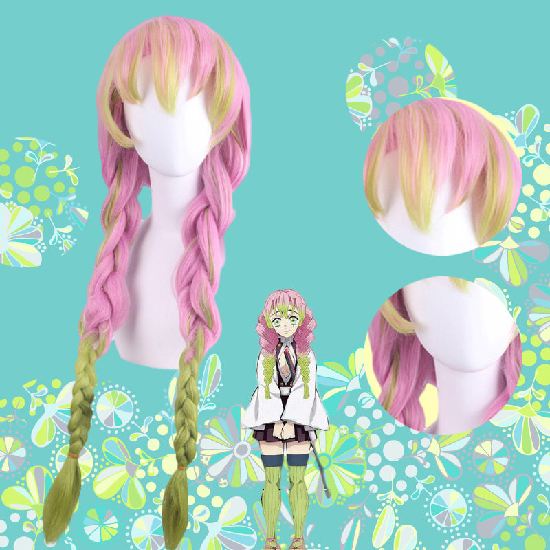 Right Mitsuri Cosplay Wig