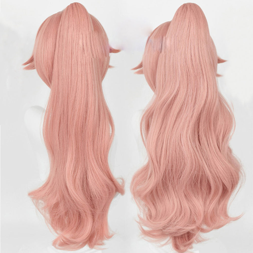 Pink Curly Wig