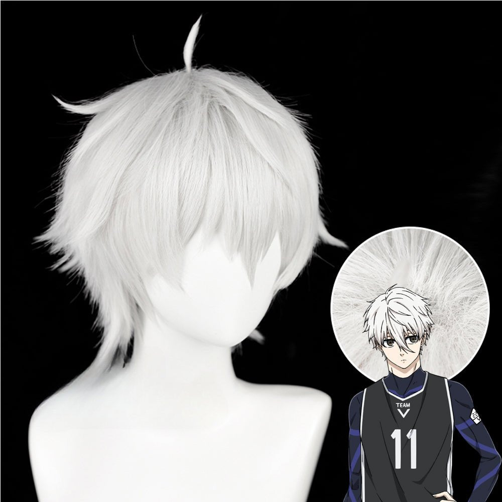 White Short Cosplay Wigs