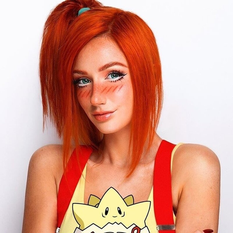 Pokemon Misty Cosplay Wigs