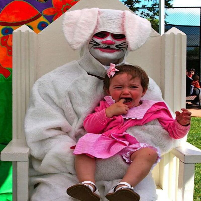 scary easter bunny costumes