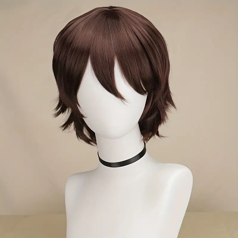 Short Dark Brown Cosplay Wigs