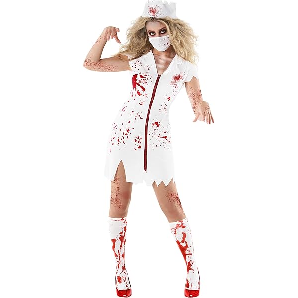 scary nurses costume