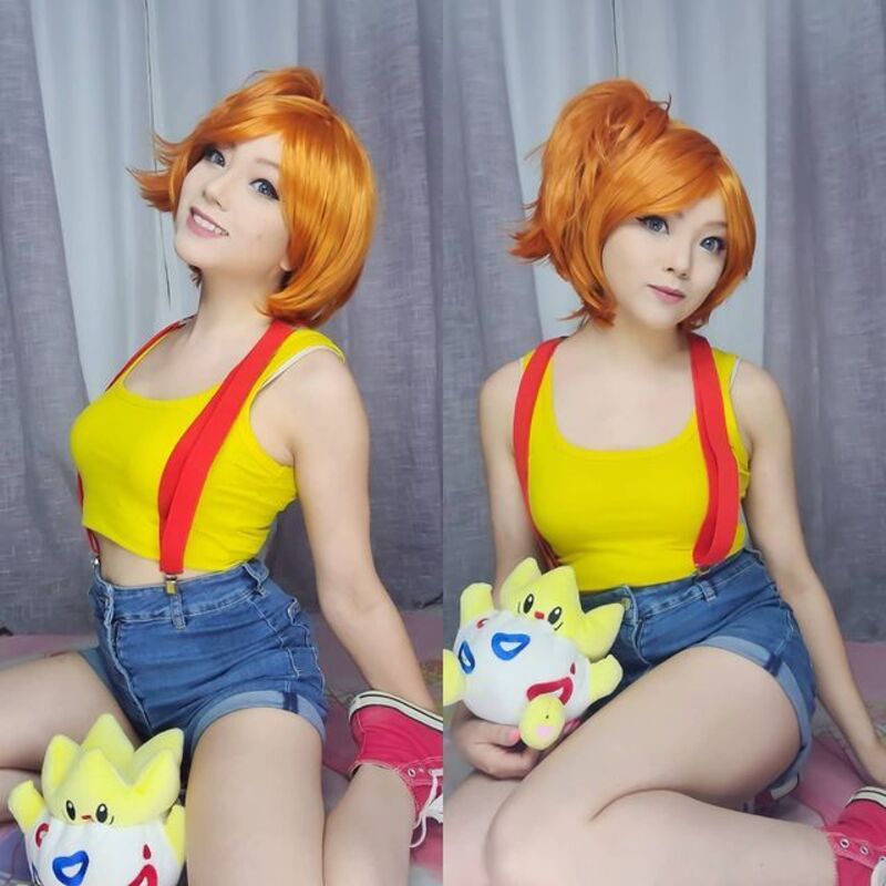 Pokemon Misty Cosplay Wigs