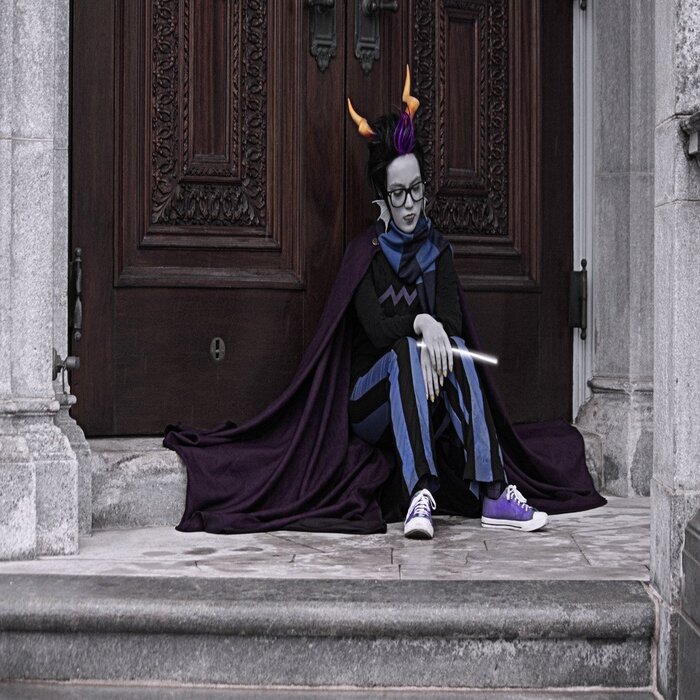 Eridan Ampora Cosplay Wig