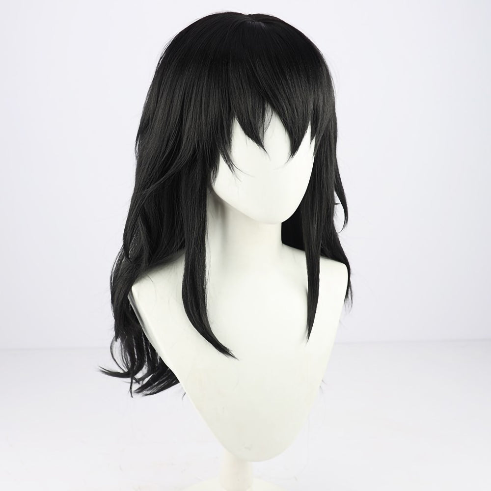 Long Black Wig Cosplay