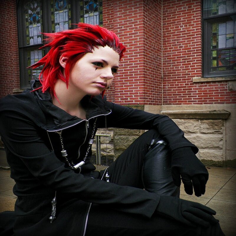 kingdom hearts axel cosplay wigs