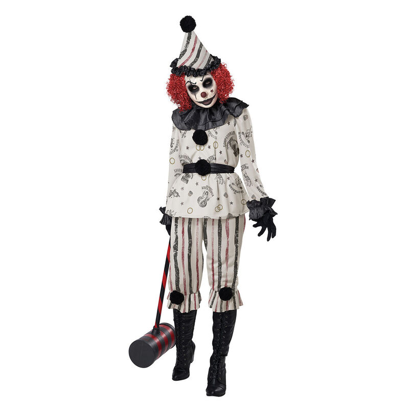 scary clown costume