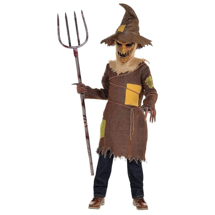 scary scarecrow costume diy