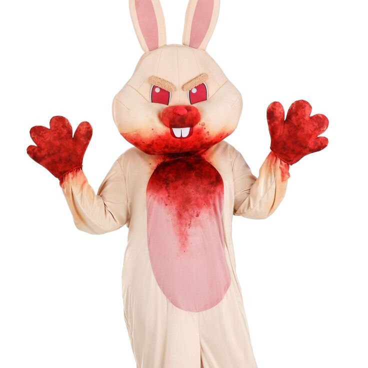 scary rabbit costume