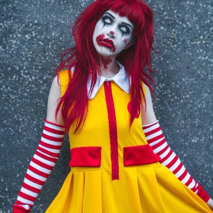 ronald mcdonald costume womens