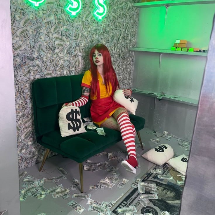 ronald mcdonald costume womens