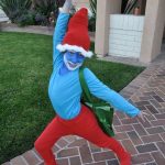 papa smurf costume