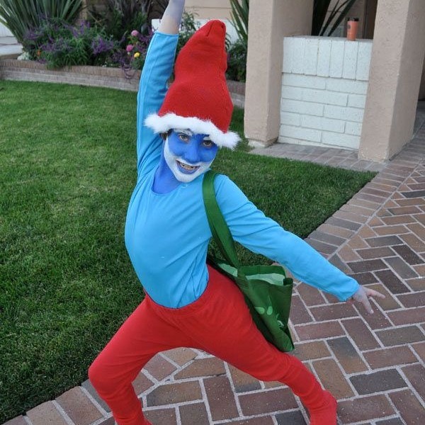 papa smurf costume