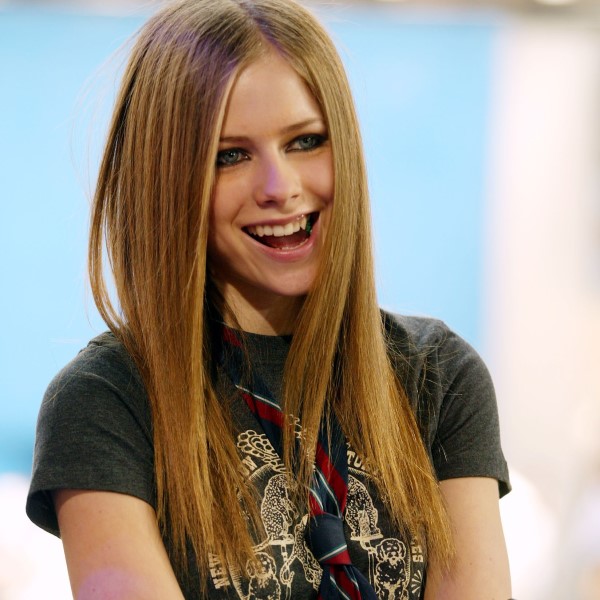avril lavigne 2000s hair